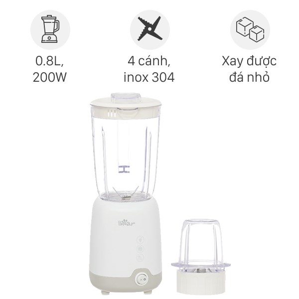 Máy xay sinh tố đa năng Bear LLJ-B08G2